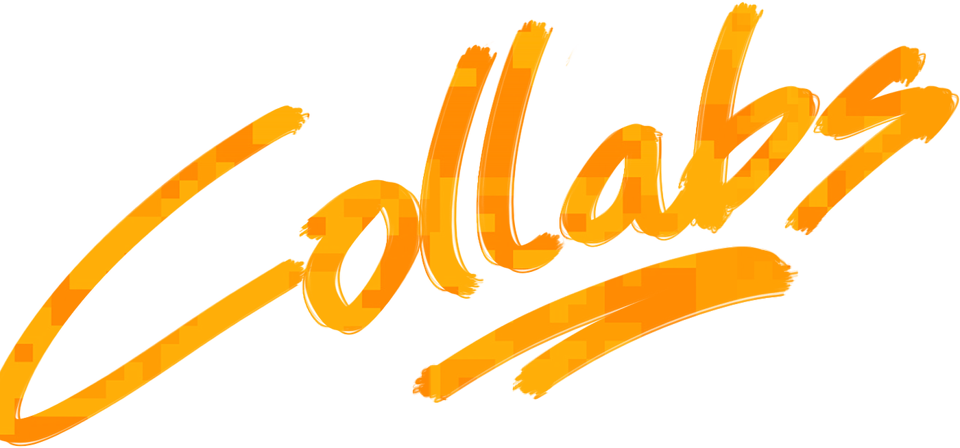 Collabs brush word art
